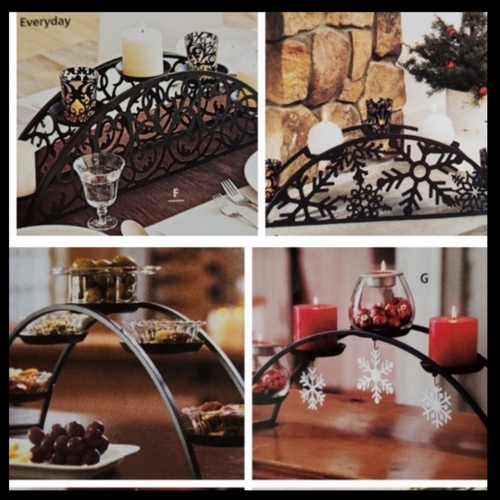 PartyLite Couture Hearthside Candle Holder - Picture 6 of 11